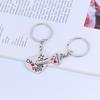 2Pcs/Lot Heart-Shaped Keychain Couple Valentine'S Day Lover Gift Secret Love