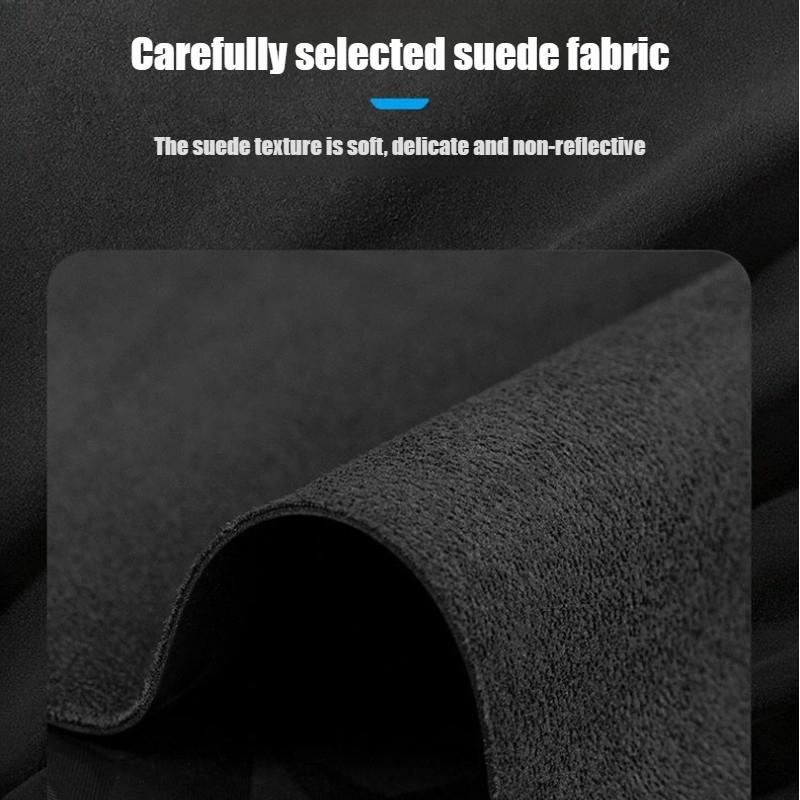 2026 Suede Dashboard Cover Sun Protection Heat Insulation Non-slip Dash Mat Car Decor Accessories For Tesla Model Y Juniper