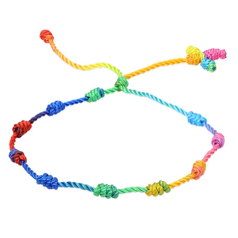 Multicolor Zodiac Friendship Bracelet for Parent-Child, Men & Women