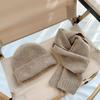 Children's Hat Scarf Set Autumn Winter Boys Baby Ear Hat Girls Knitted Hat Boys Baby Wool Hat