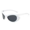 Women'S Retro Sunglasses Large Frame Cat Eye Glasses Uv Protection Personality Popular Sunglasses