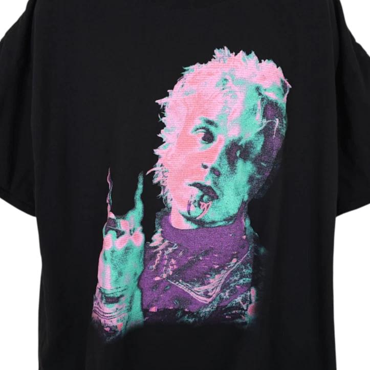 Machine Gun Kelly 100% Cotton T-shirt Mens Tees Top Mens Size 3XL Black 2022 Mainstream Sellout Tour MGK XL