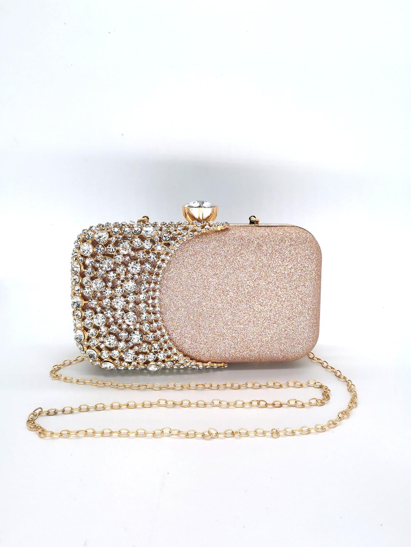 

Diamond-encrusted dinner bag, women s dress bag, dancing disco, shiny celebrity banquet cheongsam, handbag, cosmetic bag.