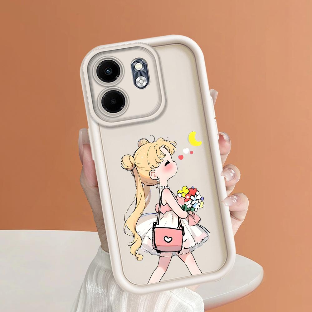 Měkký silikonový kryt na telefon Plný kryt Ochranné pouzdro odolné proti nárazům pro Huawei Honor Infinix Tecno iPhone Motorola Google