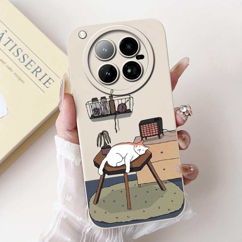 Cartoon Fashion Back Cover For Infinix Zero 40 4G X6860 Phone Case Soft Silicone Dragon Astronaut Black Cat Funda Zero40 Bumper