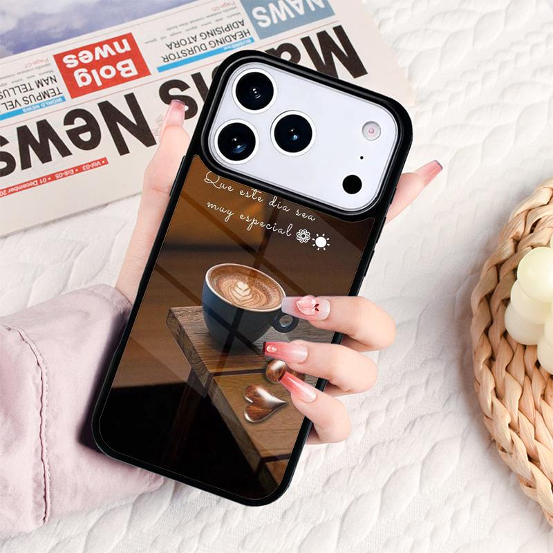 A Cup Of Coffee Phone Case For IPhone 17 16e 15 14 13 12 11 Pro Max Air Mini Soft Protective Cover