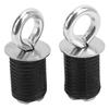 2pcs Lock Ride Anchor Set Replacement For Polaris Sportsman Durable Lock Ride Tie Down AnchorBlack
