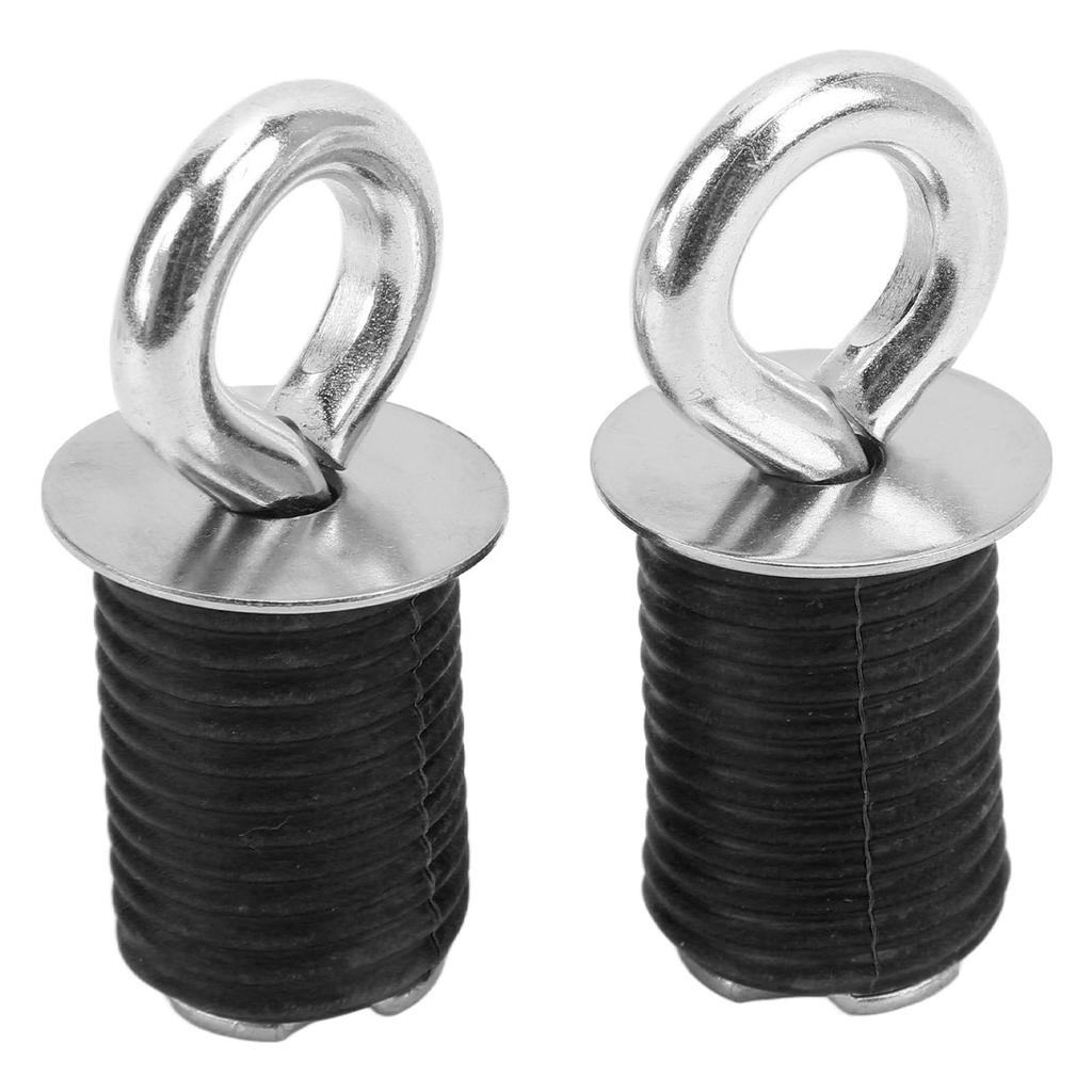 2pcs Lock Ride Anchor Set Replacement For Polaris Sportsman Durable Lock Ride Tie Down AnchorBlack