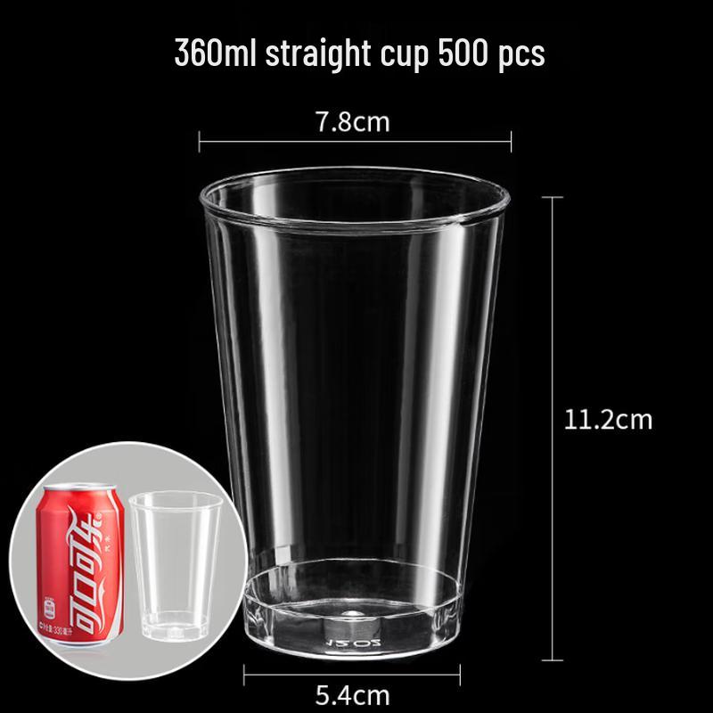 ShijiXi Disposable Hard Plastic Cups