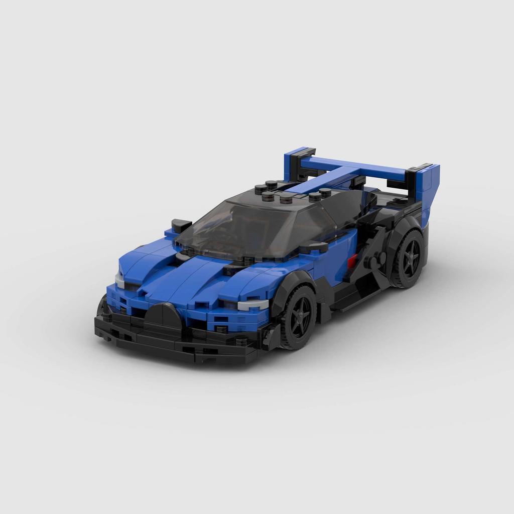 Creative MOC Car City Racing Vehicle Retro Speed Car Rally Building Blocks Bricks Ornament Toys For Kids Adults Birthday Gifts