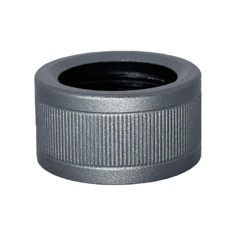 17mm Ball Head Nut Tightening Nut Fastener for Universal Phone Holder Car Mount Desktop Stand Aluminum Alloy серый