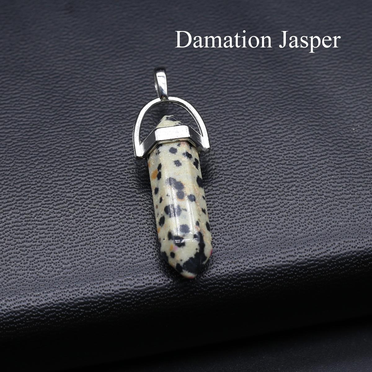 

1шт натуральный камень шестиугольный конус кулон, рейки целебные кристаллы агат драгоценные камни подвески для DIY женщин мужчин ожерелье ювелирные аксессуары, очень дешево 1Pc/13×40mm