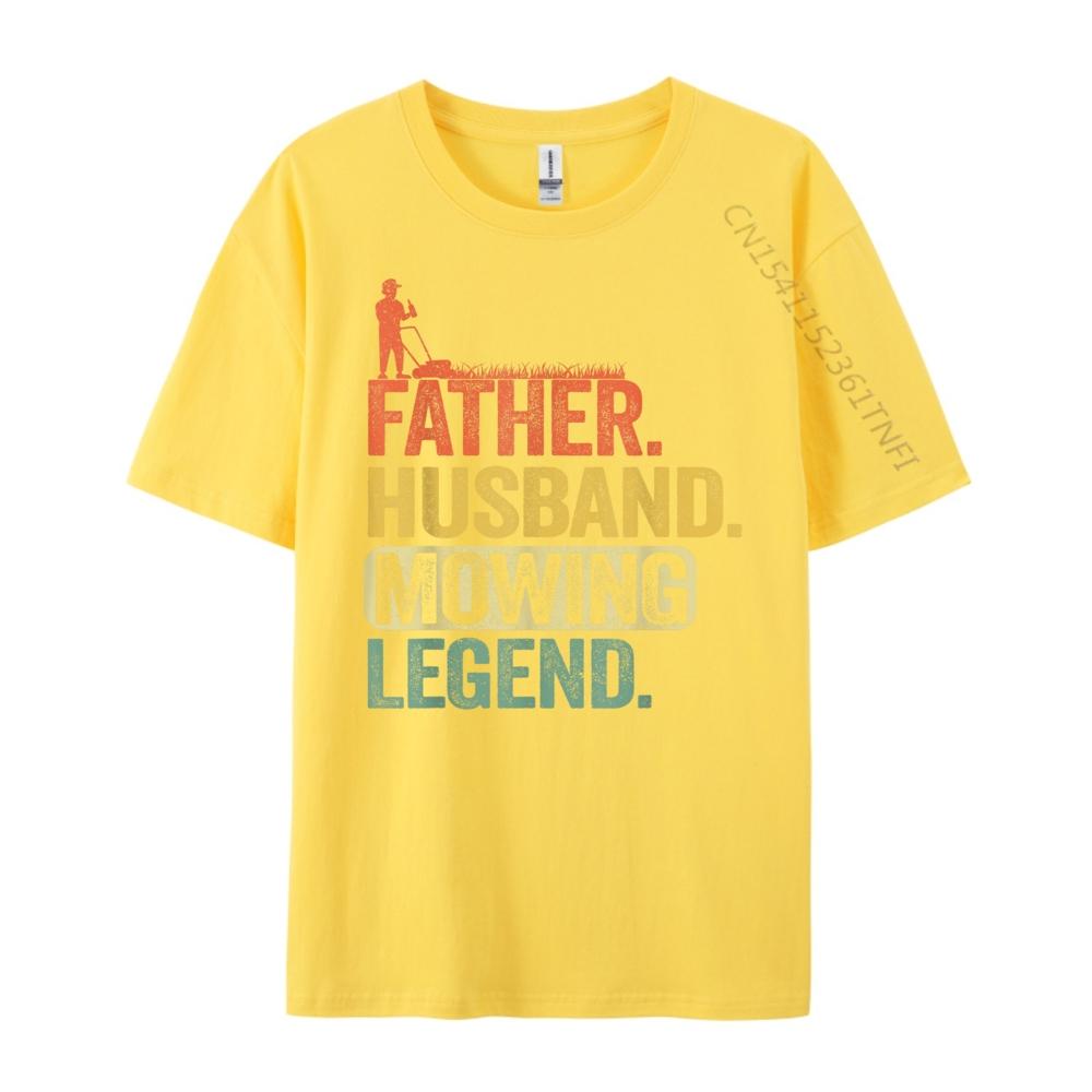 Père Mari Légende de la Tonte Jardinier Papa Tonte de Pelouse XS T-shirts Graphiques Streetwear Homme Slogan