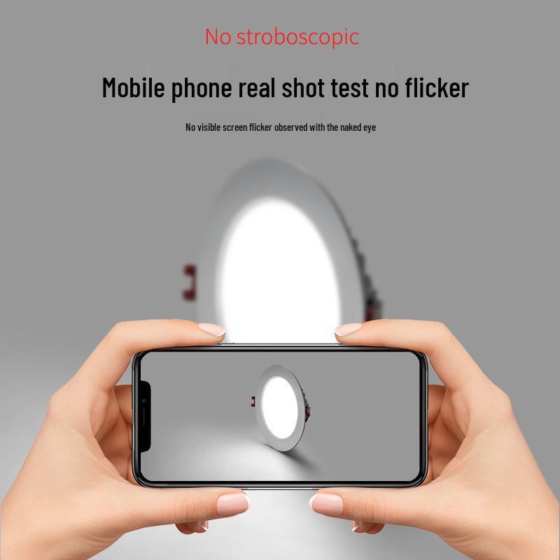 Ultra-Thin LED Downlight, 2.5 & 6 Inch Recessed Ceiling Light, 18W High Luminous Efficacy for Commercial Spaces