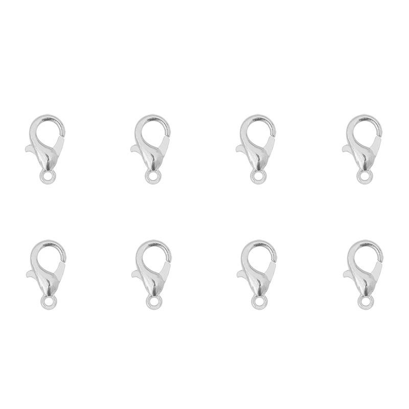 Stainless Steel Lobster Clasp End Cap for Beading Jewelry Accessories