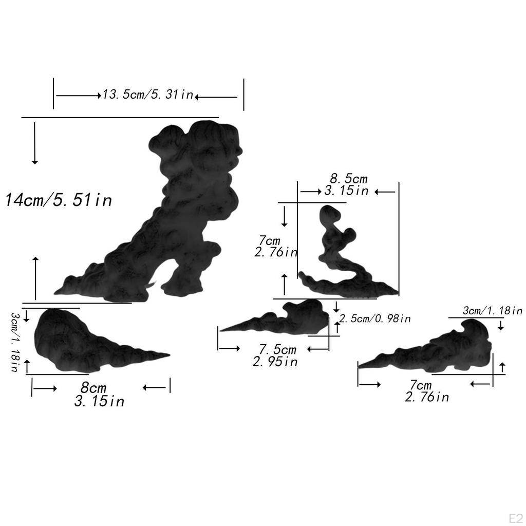 3D Printing Smoke Effect Ornaments DIY Decorative Artificial Props