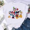 2025 New Popular Kawaii Disney T-shirt Cartoon Women Disney T-shirt Fun Top Fashion Women's T-shirt