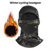 Bisiklet Yüz Koruma Boyun Isıtıcı Süper Yumuşak Yüksek Elastik Rüzgar Geçirmez Tam Kapsama Yüz Koruyucu Kapak Balaclava Başlık