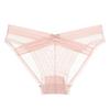 Sexy lace panties French ultra-thin see-through crotch pure cotton women's panties hip-lifting low-rise briefs