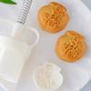 Traditional Chinese Mooncakes Making Molds Beautiful Flower Mooncakes Making Molds for Elegant Sweet and Dessert Project