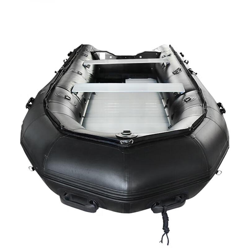 Leilv Inflatable Fishing Boat with Aluminum Bottom