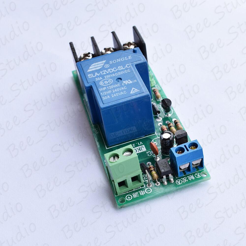 DC12V Multifunction Delay Timing on/off Optocouple Relay Module 30A Switch Timer Relays 5