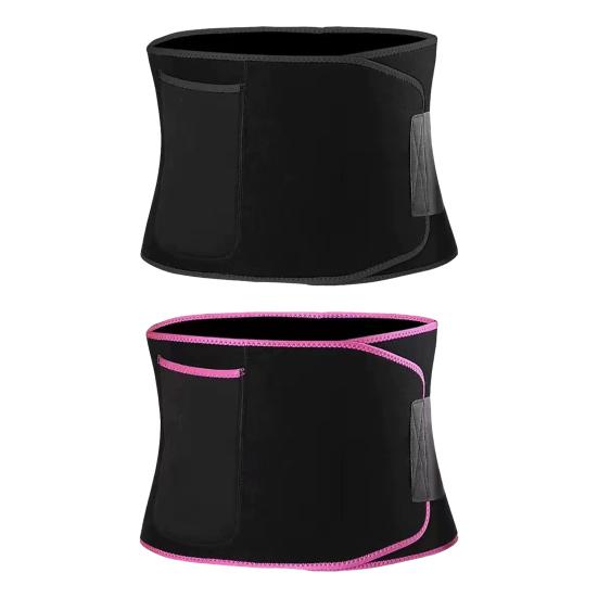 Waist Trainer Belt Sweat Band Men Women Sweat Enhancing Lower Belly Fat Sauna Waist Trimmer Body Shaper Slimming Belt Stomach Wrap