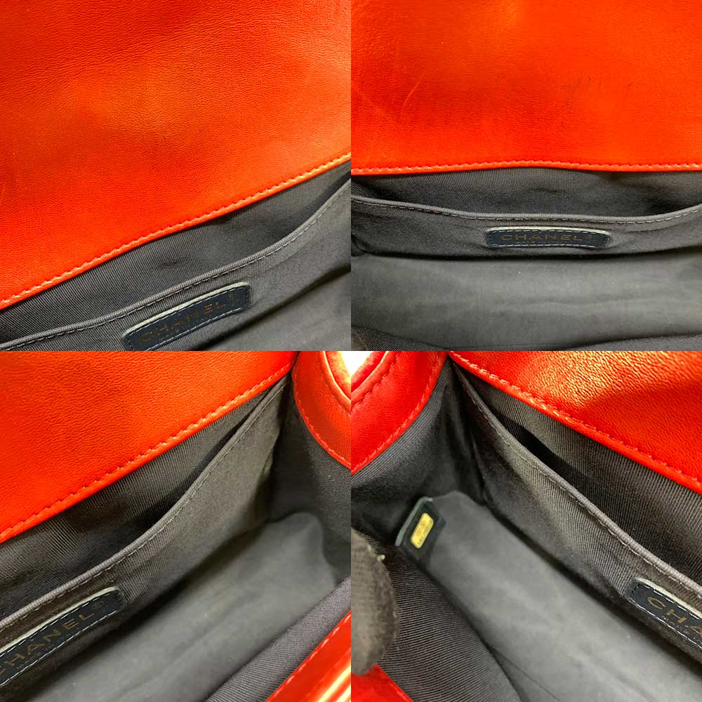 Used CHANEL Boy chanelShoulder Bag Velor Women