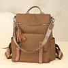 Vintage Large Capacity Backpack Women's Travel Shoulder Bag Handbag Three-purpose Bag