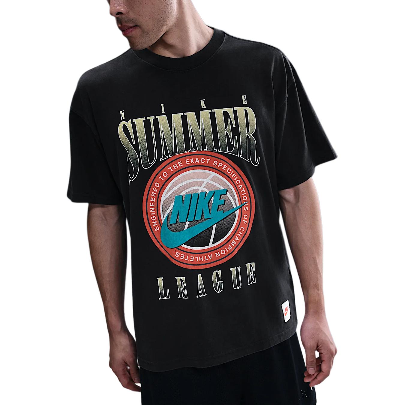 

Nike Max90 Basketball Loose Casual Breathable T-Shirt Men Tops Black HJ3435010 S