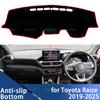 For Toyota Raize 2024 2025 Interior Accessories Dashboard Cover Pad Sun Protection Pad UV Protection