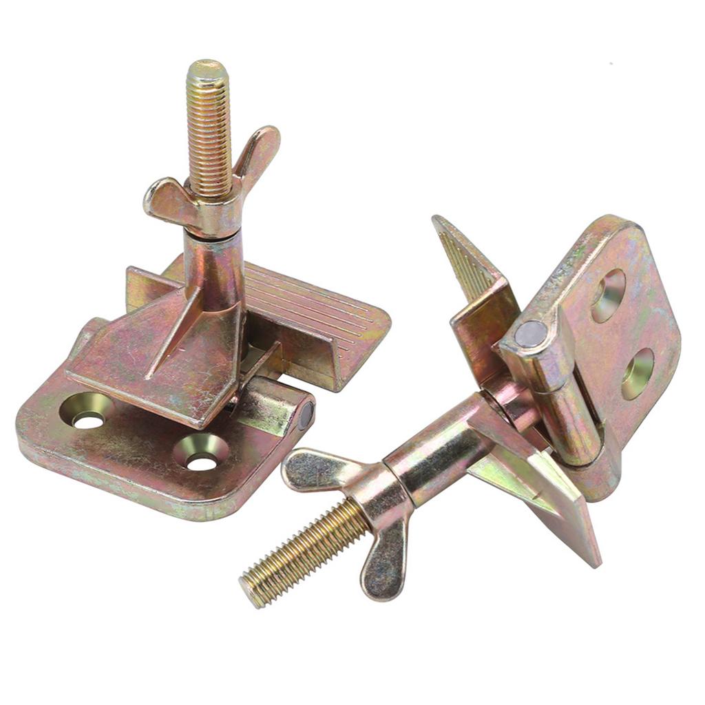 2 Pcs Set Silk Screen Printing Metal Butterfly Hinge Clamp DIY Hobby Tool