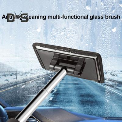 Window Squeegee Cleaner Mop Long Handle Windshield Cleaning Tool Fish Tank Auto Inside Glass Wiper for Bathroom Kitchen Countertop Glass Walls Windows