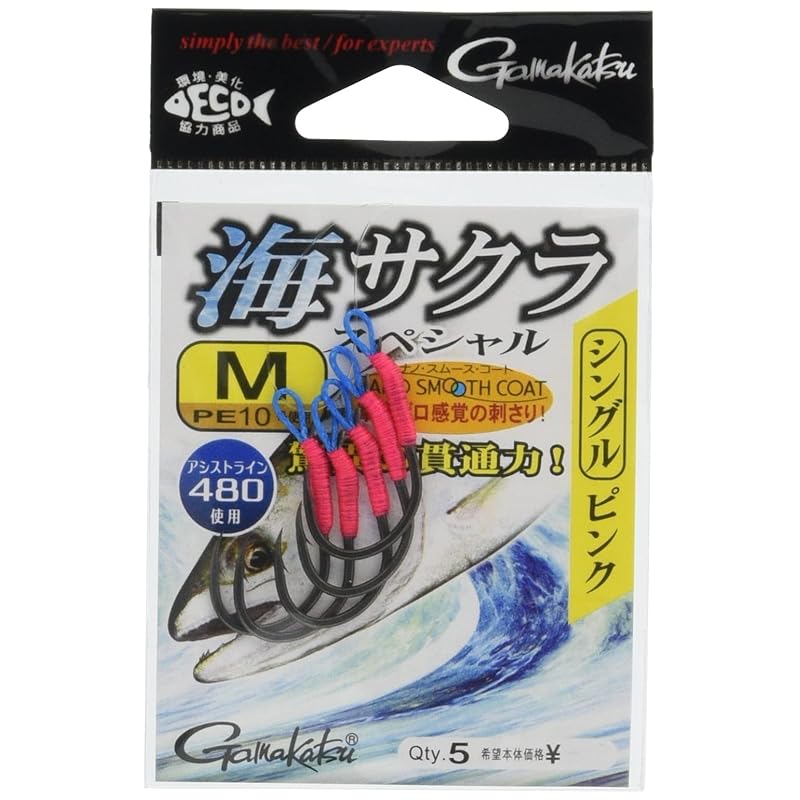 Одиночный крючок Gamakatsu Umi Sakura Special Single M