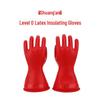 10kV Electrician Anti-Shock Insulating Rubber Gloves for Power Maintenance