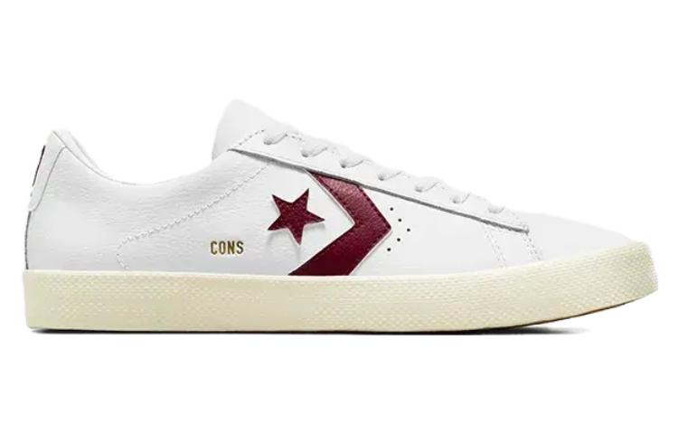 Pro Leather Converse Vulc Pro 'White Deep Bordeaux' A05328C