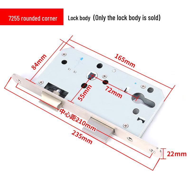 Moufu Stainless Steel Fire Door Lock