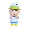 Crayon Shin-chan Frog Cartoon Figurine - Cute Desktop Ornament & Birthday Gift for Girls