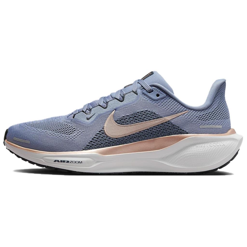 Nike Air Zoom Pegasus 41 Ashen Slate Metallic Red Bronze Women Sneakers Blue Armory-Navy Black FD2723-403