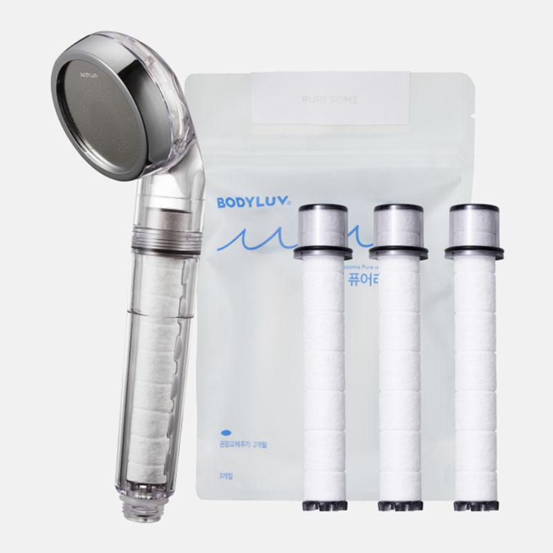

[BODYLUV] Душова лійка Puresome Чистий душовий фільтр Shower Head + 3 filter