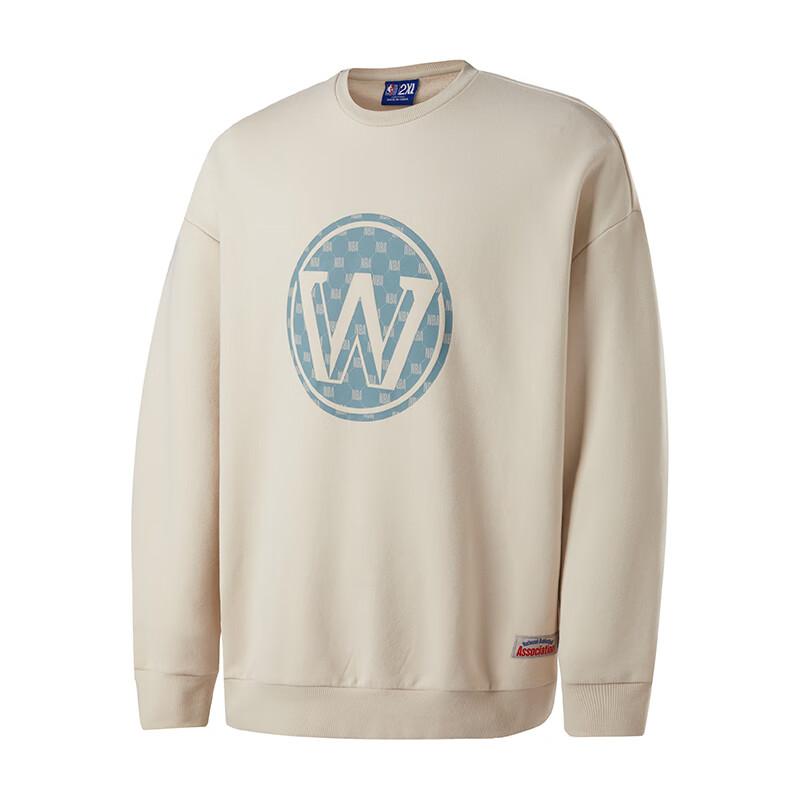 NBA Official Lakers/Warriors Basketball Crewneck Sweatshirt 3XL