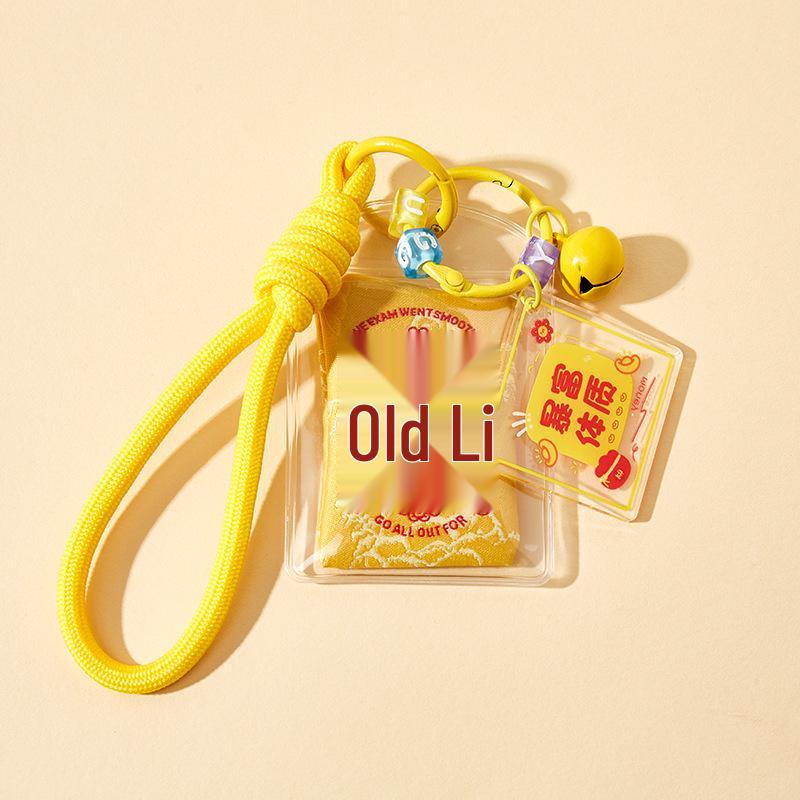 Omamori Scented Sachet: Embroidered Peace Charm Coin Purse & Fortune Bag Pendant 5*16 cm approx