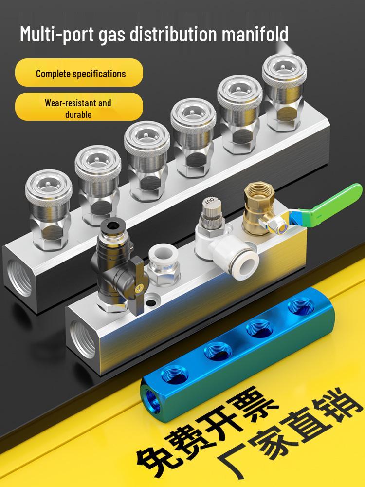 Pneumatic Air Compressor Multi-port Manifold Valve