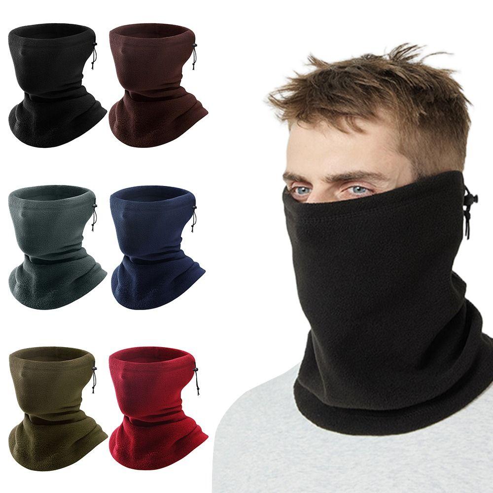 Circle Wrap Balaclava Plush Neck Scarf Thermal Warm Ski Balaclava Hat Winter Riding