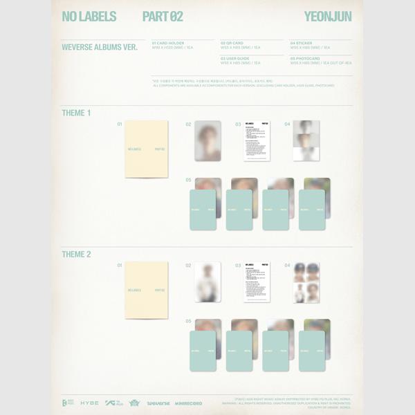 YEONJUN - KEINE ETIKETTEN: TEIL 02 (Weverse Alben ver.)