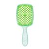 Brosse à cheveux démêlante à paillettes, peigne de massage, peigne pour cheveux emmêlés, brosses creuses pour cheveux bouclés et mouillés, peignes de salon DIY, outil de coiffure