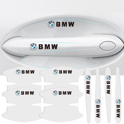 Película para Coxinha da Porta do Carro Adesivo Transparente para Maçaneta Capa Protetora Para M G30 G20 G05 G11 E48 F30 F40 F10 X3 E90 F20 E46 E60 E70 X