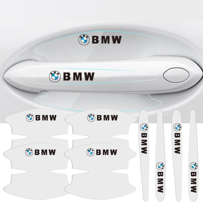 DJSA5 BMW Car Door Bowl Film Transparent Handle Sticker Protector Cover For M G30 G20 G05 G11 E48 F30 F40 F10 X3 E90 F20 E46 E60 E70 X