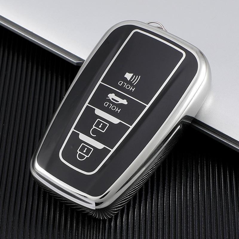 

Комплект чехлов для ключей Toyota Camry 8-го поколения, Prado, Land Cruiser, CHR