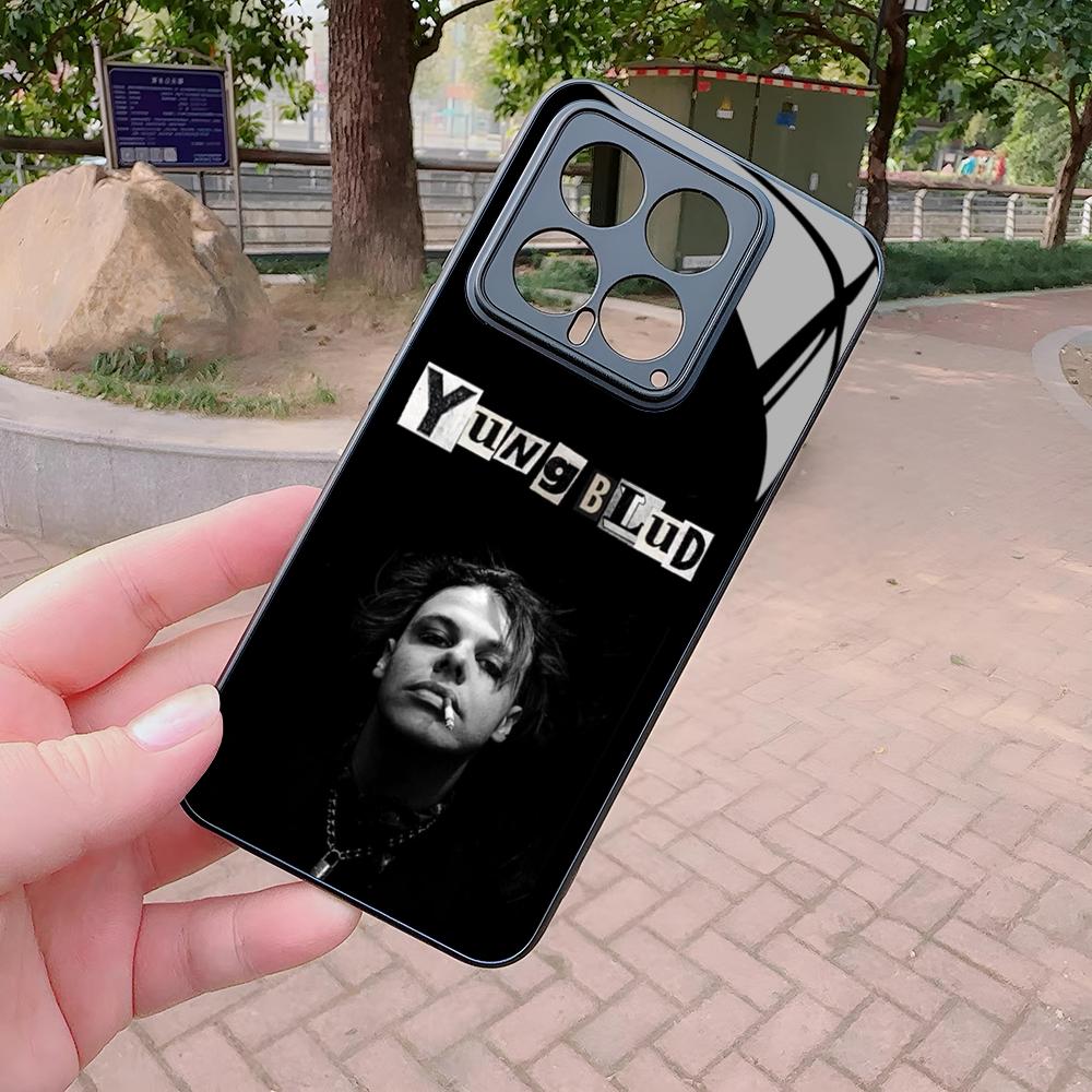 Yungblud Strawberry Lip Phone Case for Xiaomi Redmi Note 14 13 12 14c 13c 13x A5 A3 A2 Pro Plus Glass Cover